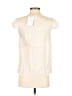 Young Essence 100% Polyester Ivory Short Sleeve Blouse Size S - photo 2