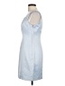 BCBG 100% Microfiber Blue Casual Dress Size 10 - photo 5