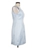 BCBG 100% Microfiber Blue Casual Dress Size 10 - photo 4