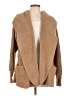 Jolt 100% Polyester Tan Cardigan Size L - photo 1