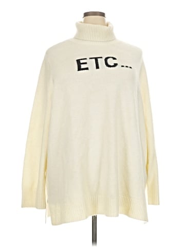 Ulla Popken Turtleneck Sweater (view 1)