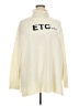 Ulla Popken Ivory Turtleneck Sweater Size 24 - 26 - photo 1