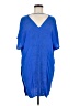 Nordstrom 100% Viscose Blue Kimono One size - photo 1