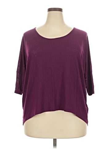 Maurices 3/4 Sleeve T-Shirt (view 1)