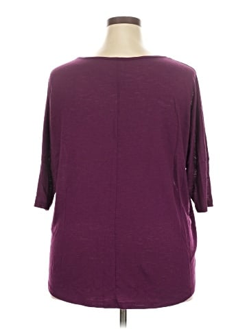Maurices 3/4 Sleeve T-Shirt (view 2)