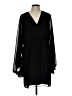 Erin Solid Black Cocktail Dress Size 10 - photo 1