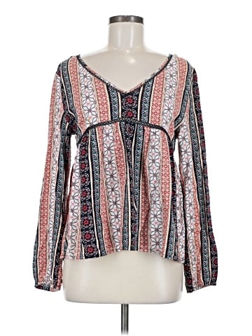 Abercrombie & Fitch Long Sleeve Blouse (view 1)