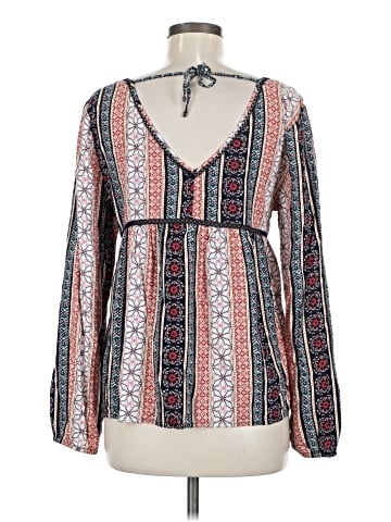 Abercrombie & Fitch Long Sleeve Blouse (view 2)