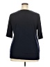 Venezia Black 3/4 Sleeve Blouse Size 18 - 20 Plus - photo 2