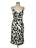 Superdown 100% Polyester Animal Print Ivory Cocktail Dress Size M - photo 1