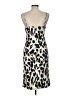 Superdown 100% Polyester Animal Print Ivory Cocktail Dress Size M - photo 2