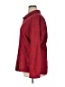 Sag Harbor 100% Polyester Paisley Red Burgundy Long Sleeve Blouse Size XL - photo 5