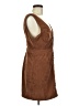 Unbranded 100% Polyester Brown Casual Dress Size M - photo 4