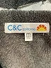 C&C California Hearts Gray Pullover Sweater Size M - photo 6