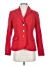 Talbots 100% Polyester Red Blazer Size 4 - photo 1