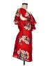 Umgee Floral Red Kimono Size M - photo 4