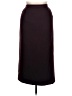 Karen Scott Solid Burgundy Formal Skirt Size 14 - photo 1