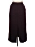 Karen Scott Solid Burgundy Formal Skirt Size 14 - photo 2