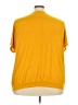 Lane Bryant Yellow Short Sleeve Top Size 22 - 24 Plus - photo 2