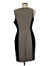 Worthington Color Block Gray Cocktail Dress Size 8 - photo 2