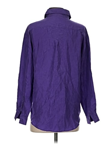 Silence and Noise Long Sleeve Silk Top (view 2)
