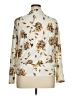 Maurices Floral Ivory Long Sleeve Blouse Size 14 (0) - photo 2