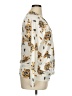 Maurices Floral Ivory Long Sleeve Blouse Size 14 (0) - photo 4