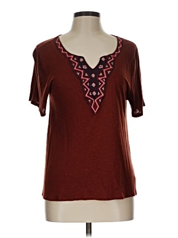 Bobeau Short Sleeve Top (view 1)
