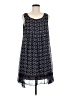 Max Studio 100% Polyester Paisley Blue Casual Dress Size M - photo 1