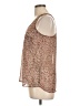 Collective Concepts 100% Polyester Polka Dots Red Brown Sleeveless Blouse Size L - photo 5