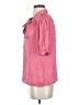 Paige Pink Short Sleeve Blouse Size S - photo 5