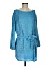 retrofête 100% Viscose Blue Cocktail Dress Size XS - photo 1