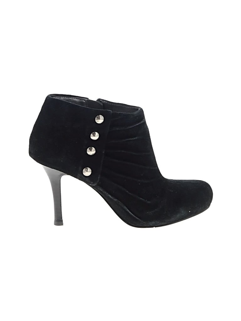 Pre-owned Nine West Ankle Boots In Black