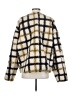 By Together 100% Polyester Plaid Ivory Faux Fur Jacket Size S - photo 2