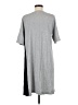 Krizia Solid Gray Casual Dress Size EU 44 / US 14 - photo 2