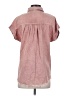 Roolee 100% Tencel Pink Short Sleeve Blouse Size S - photo 2