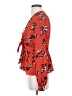 The Room 100% Polyester Orange Long Sleeve Blouse Size S - photo 5
