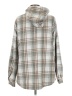 Dokotoo 100% Polyester Plaid Gray Fleece Size M - photo 2