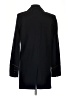 ASOS 100% Polyurethane Blue Black Coat Size 4 - photo 2
