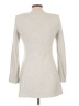 Zara Basic 100% Acetate Ivory Gray Coat Size L - photo 2