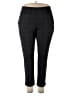Zac & Rachel Argyle Black Casual Pants Size 2X - photo 1