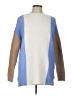 Ann Taylor Color Block Blue Pullover Sweater Size L - photo 1