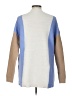 Ann Taylor Color Block Blue Pullover Sweater Size L - photo 2