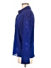 Zara Hearts Blue Long Sleeve Blouse Size M - photo 5