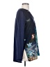 Akemi + Kin Blue Long Sleeve Blouse Size S - photo 4