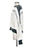 Wooden Ships Color Block White Pullover Sweater Size Sm - Med - photo 5