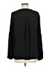 BCBGMAXAZRIA 100% Polyester Black Long Sleeve Blouse Size M - photo 2