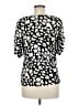 MICHAEL Michael Kors Ivory Short Sleeve Blouse Size M - photo 2
