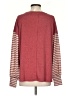 Lyaner Color Block Burgundy Pullover Sweater Size S - photo 2