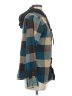 Ocean Current Plaid Teal Long Sleeve Button-Down Shirt Size S - photo 4